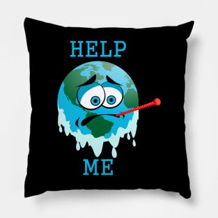 Save Earth (Global Warming) Pillow