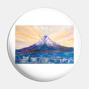 Tokyo and Mount Fuji Pin