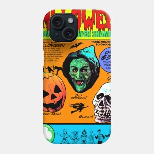 Halloween Madness from Silver Shamrock Phone Case