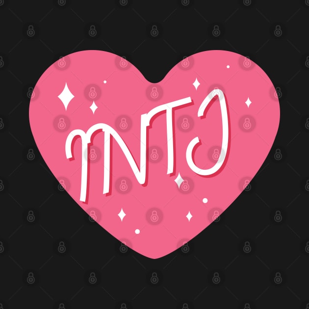 INTJ personality typography by Oricca