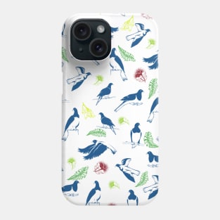 Wood Pigeon Pattern NZ birds Phone Case