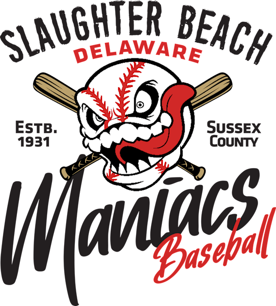 Slaughter Beach Maniacs Kids T-Shirt by MindsparkCreative