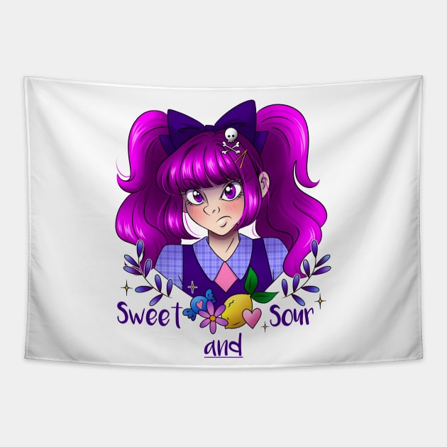 Sweet And Sour Tapestry by Fizzy Vee