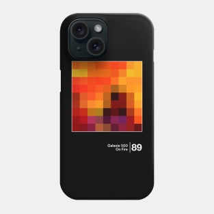 On Fire / Minimalist Graphic Artwork Design Phone Case