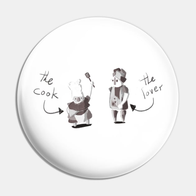 the lover and the cook Pin by Galasheep