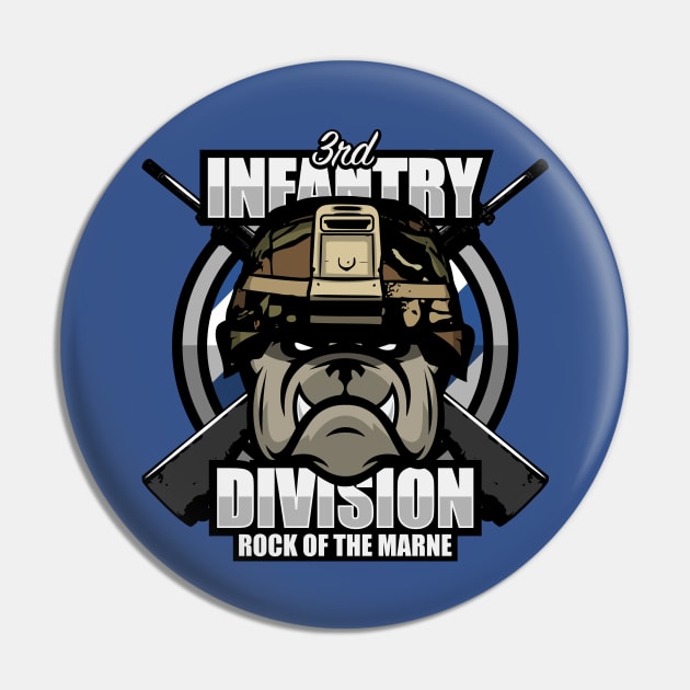 3rd Infantry Division Pin by TCP