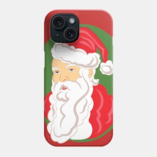 Christmas Santa Claus Cameo Phone Case