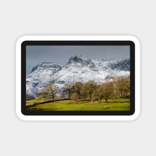 Winter on the Langdale Fells Magnet