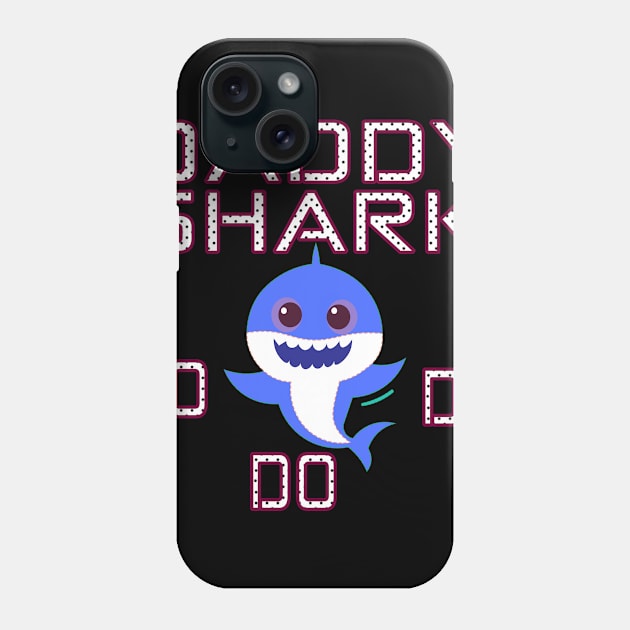 Men's new style Daddy Shark T-shirt Phone Case by bakry