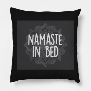 Namaste in Bed Pillow