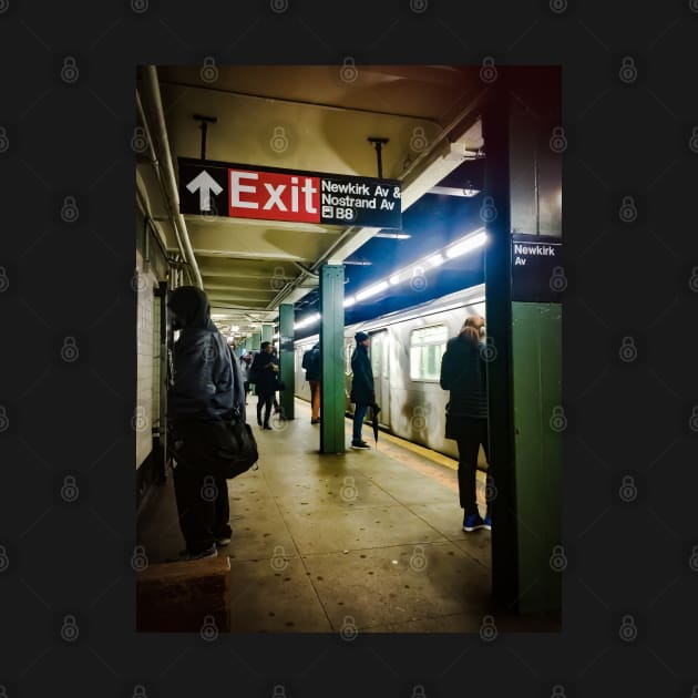 Brooklyn Subway, New York City by eleonoraingrid