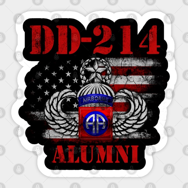 Dd-214 Us Airborne Division Alumni Vintage T-Shirt Dd-214 Us Airborne Division Alumni Vintage T-Shirt