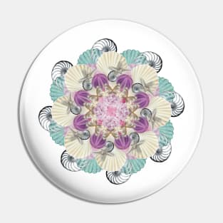 sweet sea creatures mandala Pin