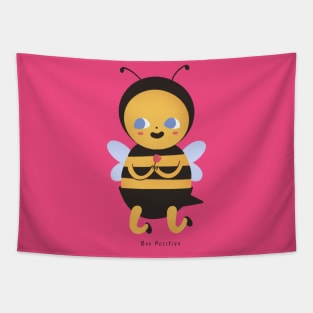 Bee Positive Tapestry