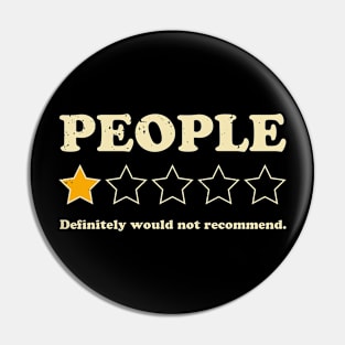 People Rating Pin