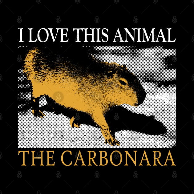 I Love This Animal the Carbonara by giovanniiiii