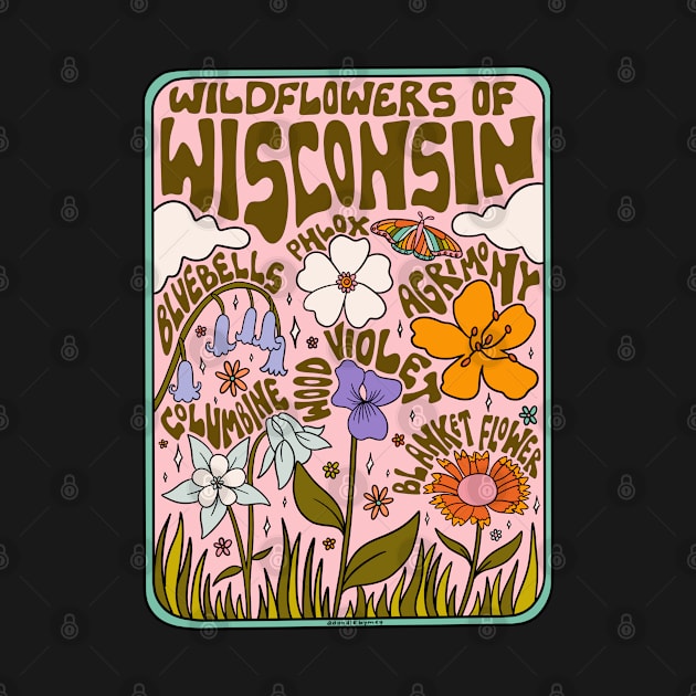 Wisconsin Wildflowers by Doodle by Meg