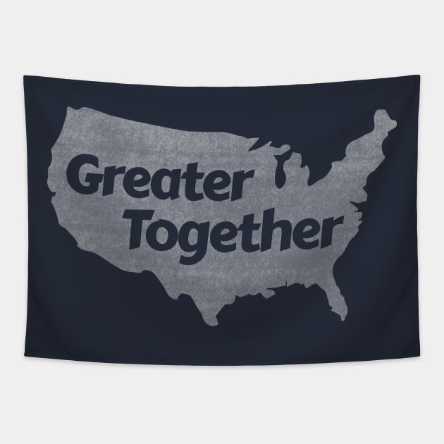 Greater Together (Distressed) Tapestry by NeuLivery