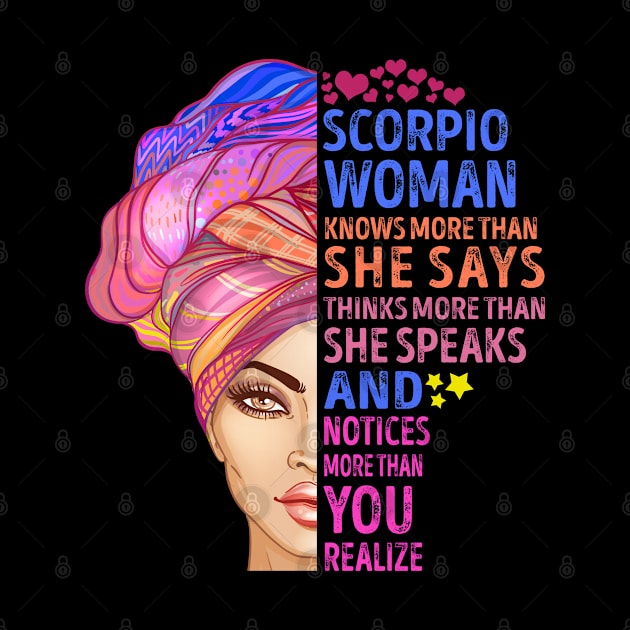 Scorpio Woman Knows More Than She Says Thinks More Than She Speaks And Notices More Than You Realize by SusanFields