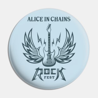 Guitarwings Alice in Chains Pin