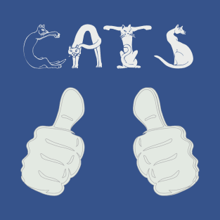 Thumbs Up to Cats T-Shirt