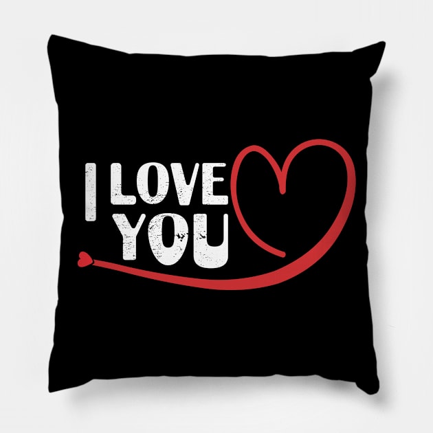 I Love You Pillow by aborefat2018