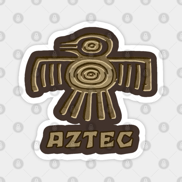 Aztec Culhua-Mexica Design Magnet by Pikmi