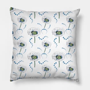 floral pattern case 7 Pillow