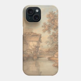 Keeper's Cottage, Hyde Park by Thomas Hearne Phone Case