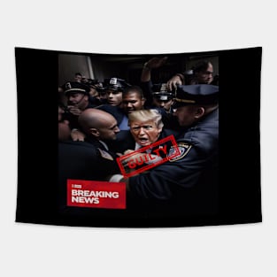 Trump Guilty - Justice Served Tapestry