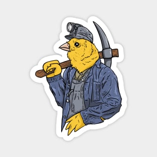 Canary in the Coal Mine Magnet