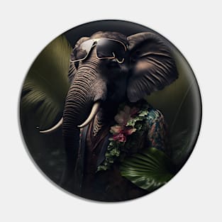 A.I. Fashion Elephant Pin