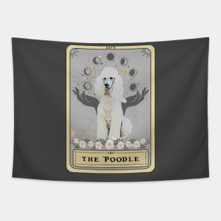 The Poodle Dog Tarot Card, Poodle Lover Tapestry