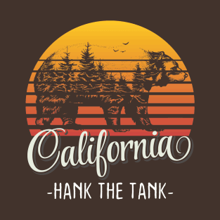 Save Hank The Tank, Hank The Tank  California T-Shirt