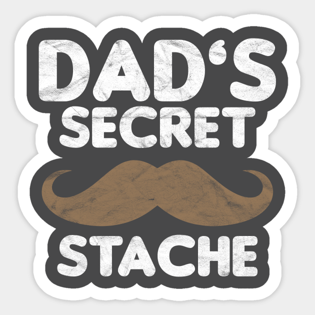 dad stache chevron