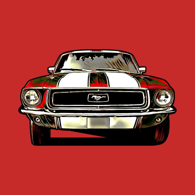 Classic Ford Mustang by Cre8tiveSpirit