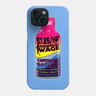 7.25/hr Energy (No Background) Phone Case