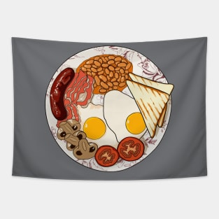 English Breakfast Tapestry