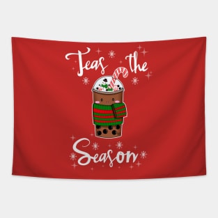 Teas the Season Boba Tea Tapestry