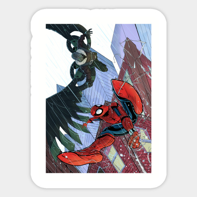 Spiderman Spider Man Sticker TeePublic