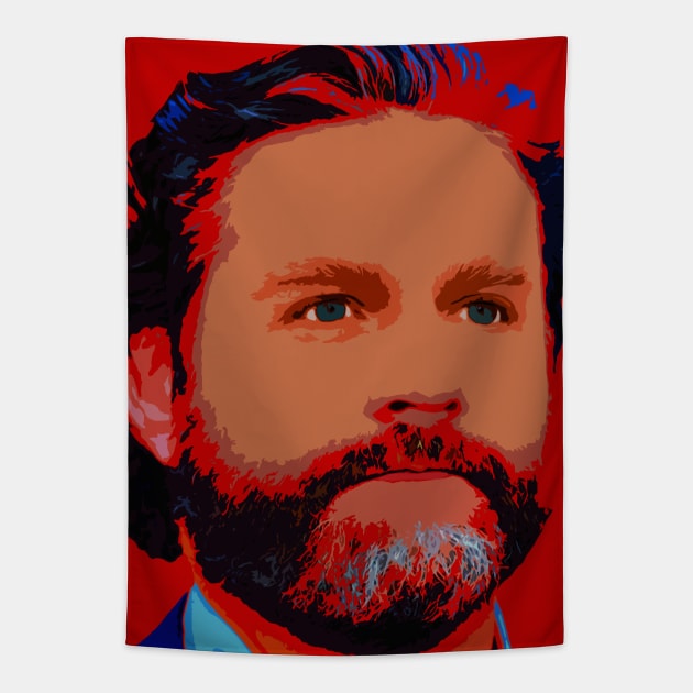 zach galifianakis Tapestry by oryan80