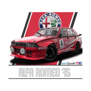 Alfa Romeo 75 Team Alfa C T-Shirt