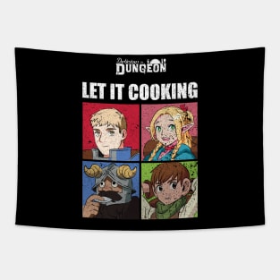 DELICIOUS IN DUNGEON: LEI IT COOKING (GRUNGE STYLE) Tapestry