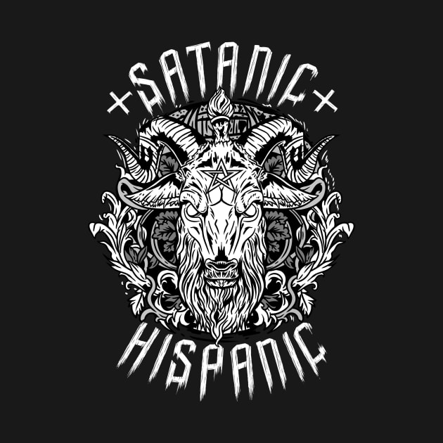 Satanic Hispanic - Satan Goat Head Gift by biNutz