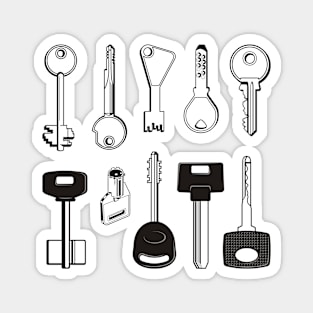 Set of Keys Magnet