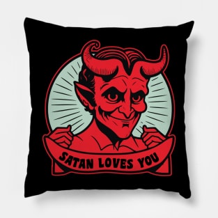 Retro Satan Pillow