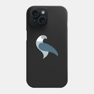 Hawk on black Phone Case