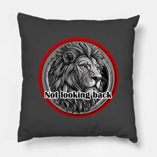 Not looking back Pillow by Forqueda Store