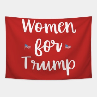 Women for Trump Proud Female Support the President Tapestry