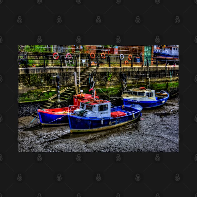 Boats Moored At Ouseburn Quayside by axp7884